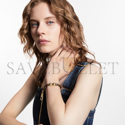 LOUIS VUITTON HISTORIC MINI MONOGRAM BRACELET M6407E